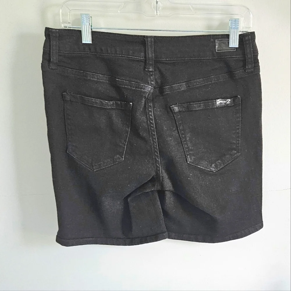 7 For All Mankind black denim